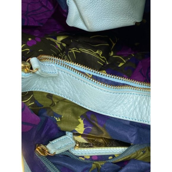 Anteprima Nueve Aqua Faux Leather Shoulder Bag - Picture 7 of 9